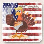 Erntedank wieder großartig machen getränkeuntersetzer (Vorderseite)