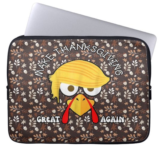 Erntedank wieder großartig machen laptopschutzhülle (Vorderseite)