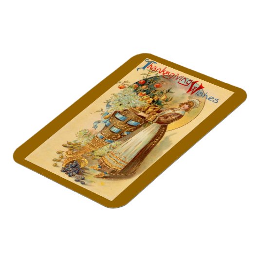 Erntedank Wises Magnet (Linke Seite)