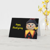 ERNTEDANK WISHES KARTE (Gelbe Blume)