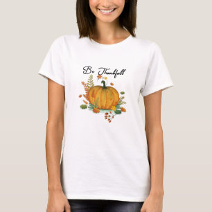 Erntedank Women Family Fall Graphic T-Shirt