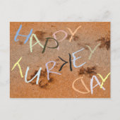 Erntedank Wordplay Einladung Postkarte (Vorderseite)