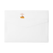 Erntedank-Wrap um das Mailing-Label (Rückseite)