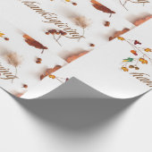Erntedank Wrapping Paper 07 Geschenkpapier (Ecke)