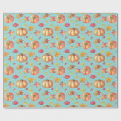 Erntedank Wrapping Paper Geschenkpapier (Flach)