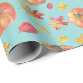 Erntedank Wrapping Paper Geschenkpapier (Rolleneckpunkt)