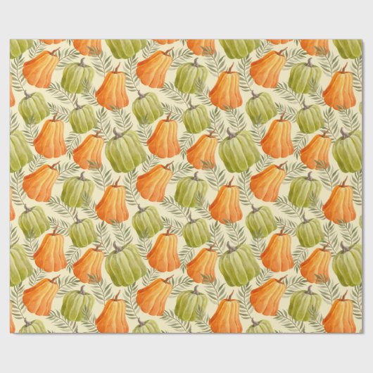 Erntedank Wrapping Paper Geschenkpapier (Flach)