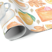 Erntedank Wrapping Paper Geschenkpapier (Rolleneckpunkt)
