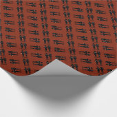 Erntedank Wrapping Paper Geschenkpapier (Ecke)