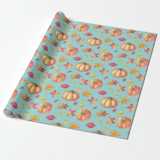 Erntedank Wrapping Paper Geschenkpapier (Ungerollt)
