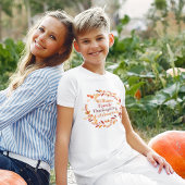 Erntedank Wreath Custom Family Wiedersehen Kids T-Shirt