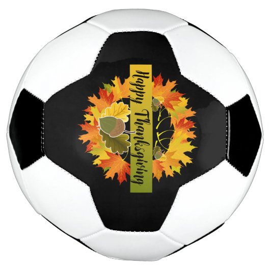 Erntedank Wreath Soccer Ball (Gedreht)
