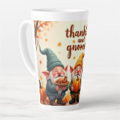 Erntedank wünscht Gnome Milchtasse (Linke Ecke)