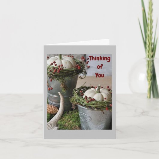 ERNTEDANK WÜNSCHT IHREN WEG KARTE (Vorderseite)