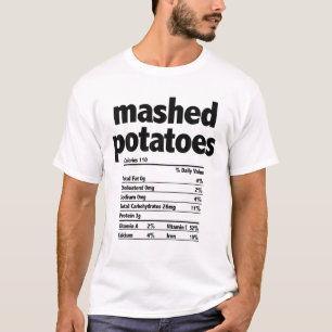 Erntedank Xmas Kostüme Ernährung Fakten gestrich T-Shirt