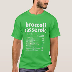 Erntedank Xmas Kostümernährung Fakten Broccoli T-Shirt