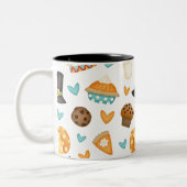 Erntedank Zweifarbige Tasse (Links)