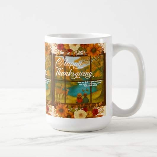 Erntedankbecher Kaffeetasse (Rechts)