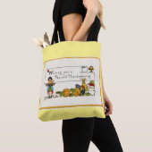 Erntedankessen mit Pilger Tasche (Von Nahem)