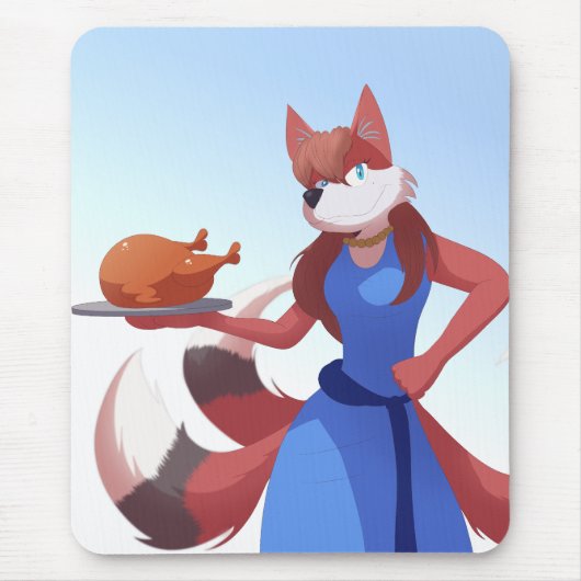 Erntedankfest Antons Mutter Mousepad (Vorne)