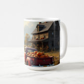 Erntedankfest auf dem Land Kaffeetasse (VorderseiteRechts)
