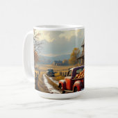 Erntedankfest auf dem Land Kaffeetasse (Vorderseite Links)