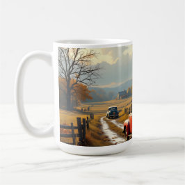 Erntedankfest auf dem Land Kaffeetasse