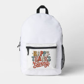 ERNTEDANKFEST BEDRUCKTER RUCKSACK (Vorderseite)