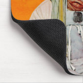 Erntedankfest-Blues Mousepad (Ecke)