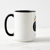 Erntedankfest, Dankbar Gesegnet Riesiger Kaffee Tasse (Links)