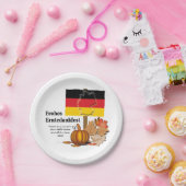 Erntedankfest | Deutscher ERNTEDANK Pappteller (Party)