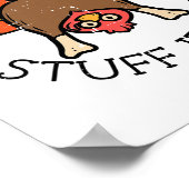 Erntedankfest Es Wird Sich Nicht Selbst Stopfen Tr Poster (Ecke)