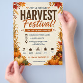 Erntedankfest Flyer (Hand)