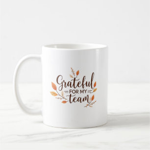 Erntedankfest für mein Team Kaffeetasse