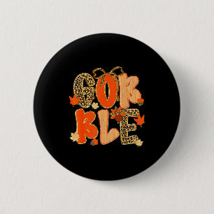 Erntedankfest Gackern Coquette Vornehm Leopard Tru Button