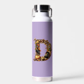 Erntedankfest-Geschenk mit Buchstabe D Trinkflasche (Vorne)