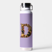 Erntedankfest-Geschenk mit Buchstabe D Trinkflasche (Rückseite)