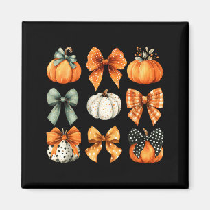 Erntedankfest Herbst Herbstlaub Kokette Schleife K Magnet
