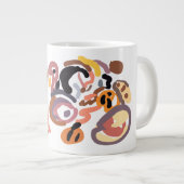 Erntedankfest Herbst Jumbo-Tasse (Vorderseite Rechts)