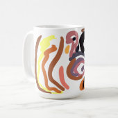 Erntedankfest Herbst Kaffeetasse (Vorderseite Links)