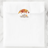 Erntedankfest Herbst Kürbis Aufkleber (Tasche)