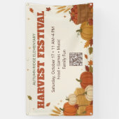 Erntedankfest Herbstfest Banner (Vertikal)