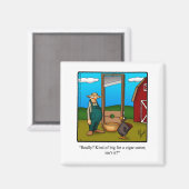 Erntedankfest-Humor-Magnet Magnet (Vorderseite/Rückseite)