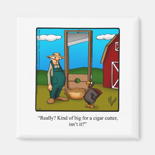 Erntedankfest-Humor-Magnet Magnet (Vorne)