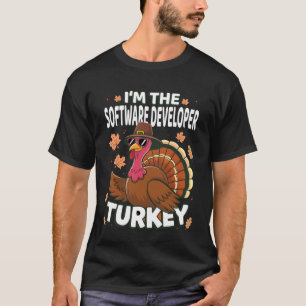 Erntedankfest Ich Bin Der Softwareentwickler Truth T-Shirt