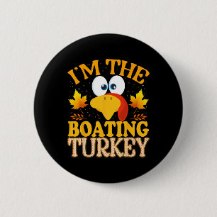 Erntedankfest Ich bin die Bootsturkey-Passend Button