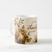 Erntedankfest im ländlichen Stil Kaffeetasse (Vorderseite Links)