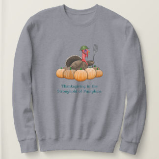 Erntedankfest in der Festung der Kürbisse Sweatshirt