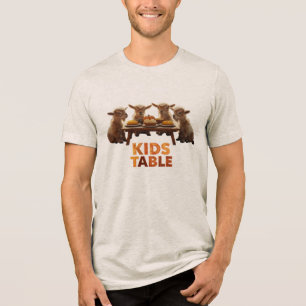 Erntedankfest: Kindertisch Tri-Blend Shirt