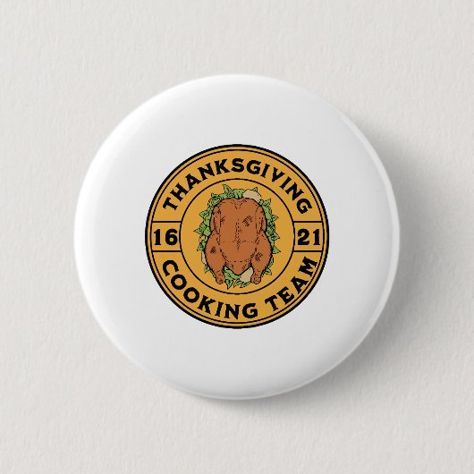 Erntedankfest - Kochteam Button (Vorderseite)